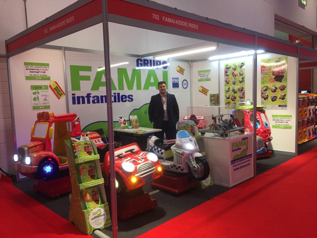 FAMAI en Londres EAG 2018